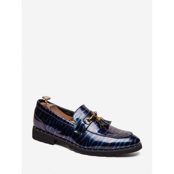 Monk Strap Slip On Business Faux Leather...