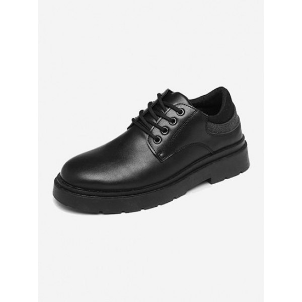 Minimalist Lace Up Front Oxford Shoes