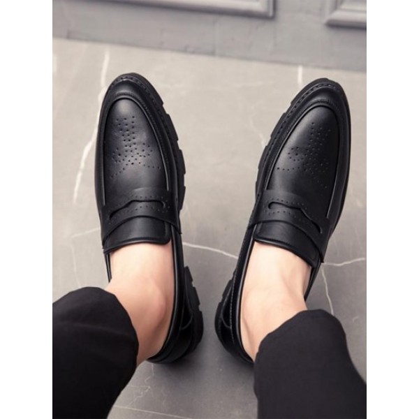 Hollow Out Business Formal Shoes