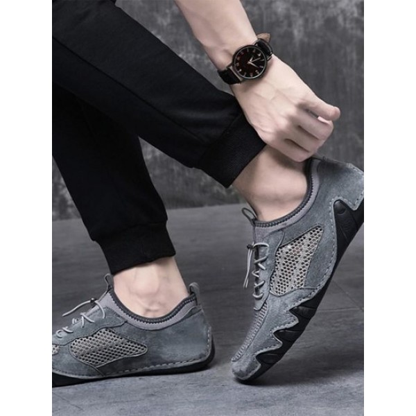 Men Flat Bottomed Breathable Casual Shoes