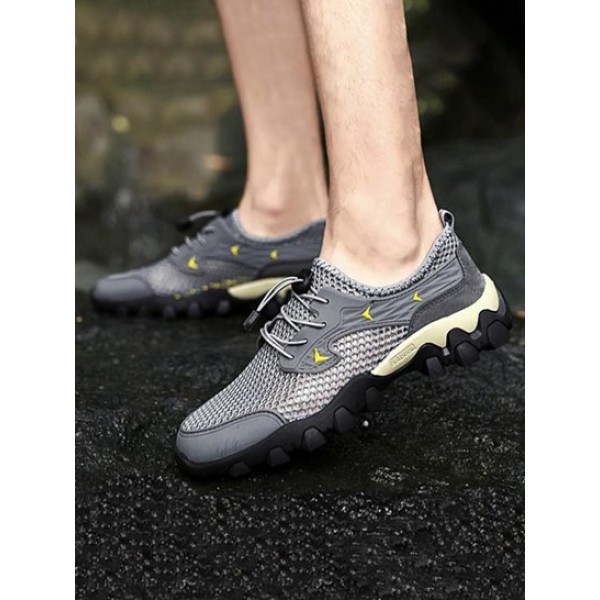 Hollow Out Summer Breathable Casual Mesh Shoes