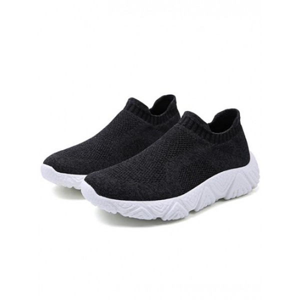 Fly Weaving Slip On Sports Shoes