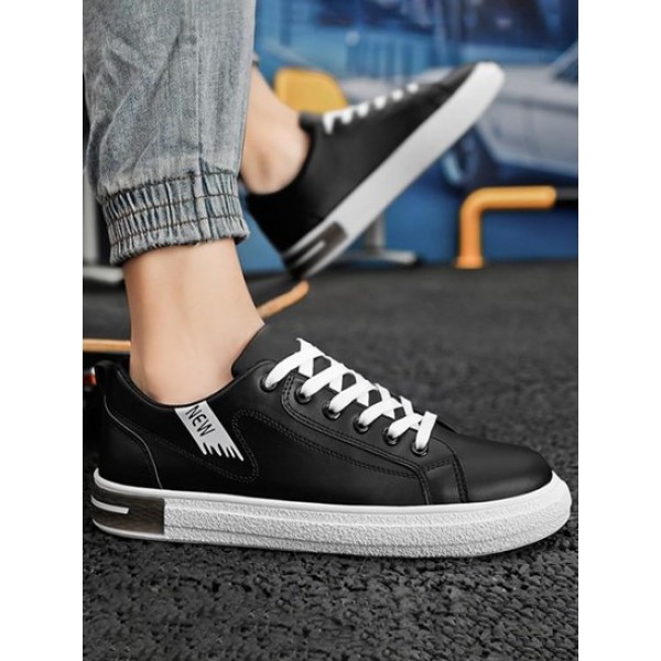 MEN Print Minimalist Skate Shoes