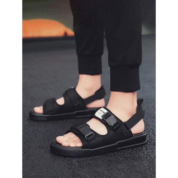 Breathable Buckle Strap Sandals