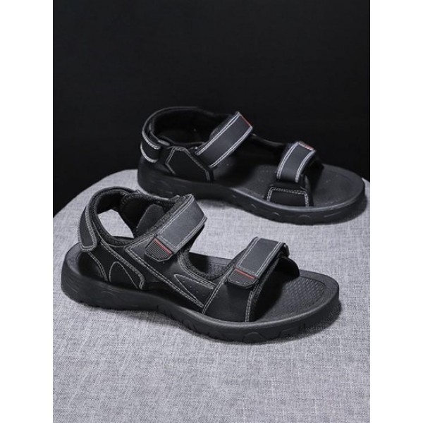 Hook-and-loop Fastener Casual Sandals