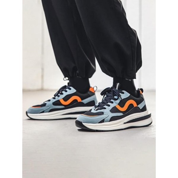 Breathable Colorblock Sneakers