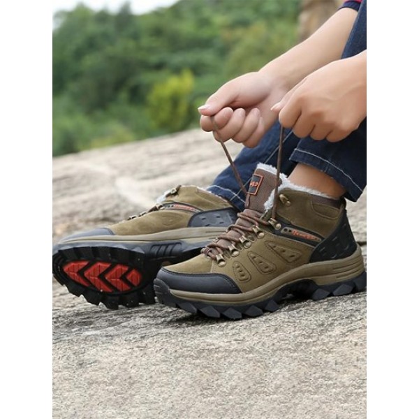 Fleece-lined Outdoor Climbing Shoes