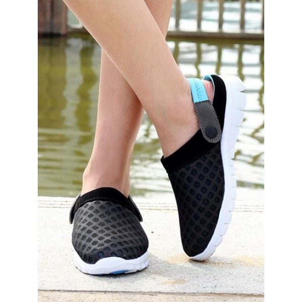 Summer Breathable Mesh Hollowed Sandals