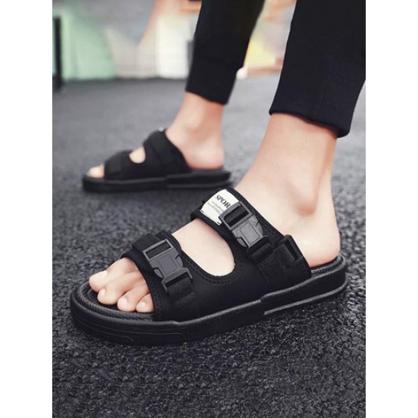 Breathable Buckle Strap Sandals