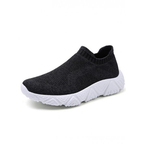 Fly Weaving Slip On Sports Shoes